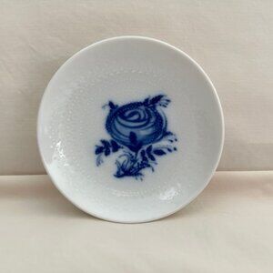 Vintage Bjorn Wiinblad for Rosenthal Blue Flower Trinket Dish